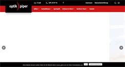Desktop Screenshot of optik-piper.de